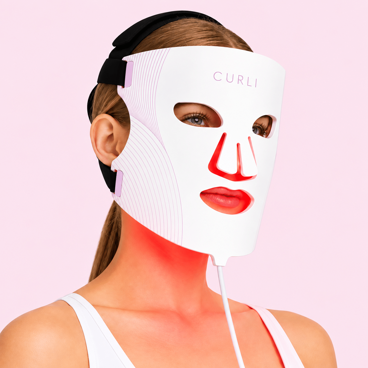 Curli LED maske