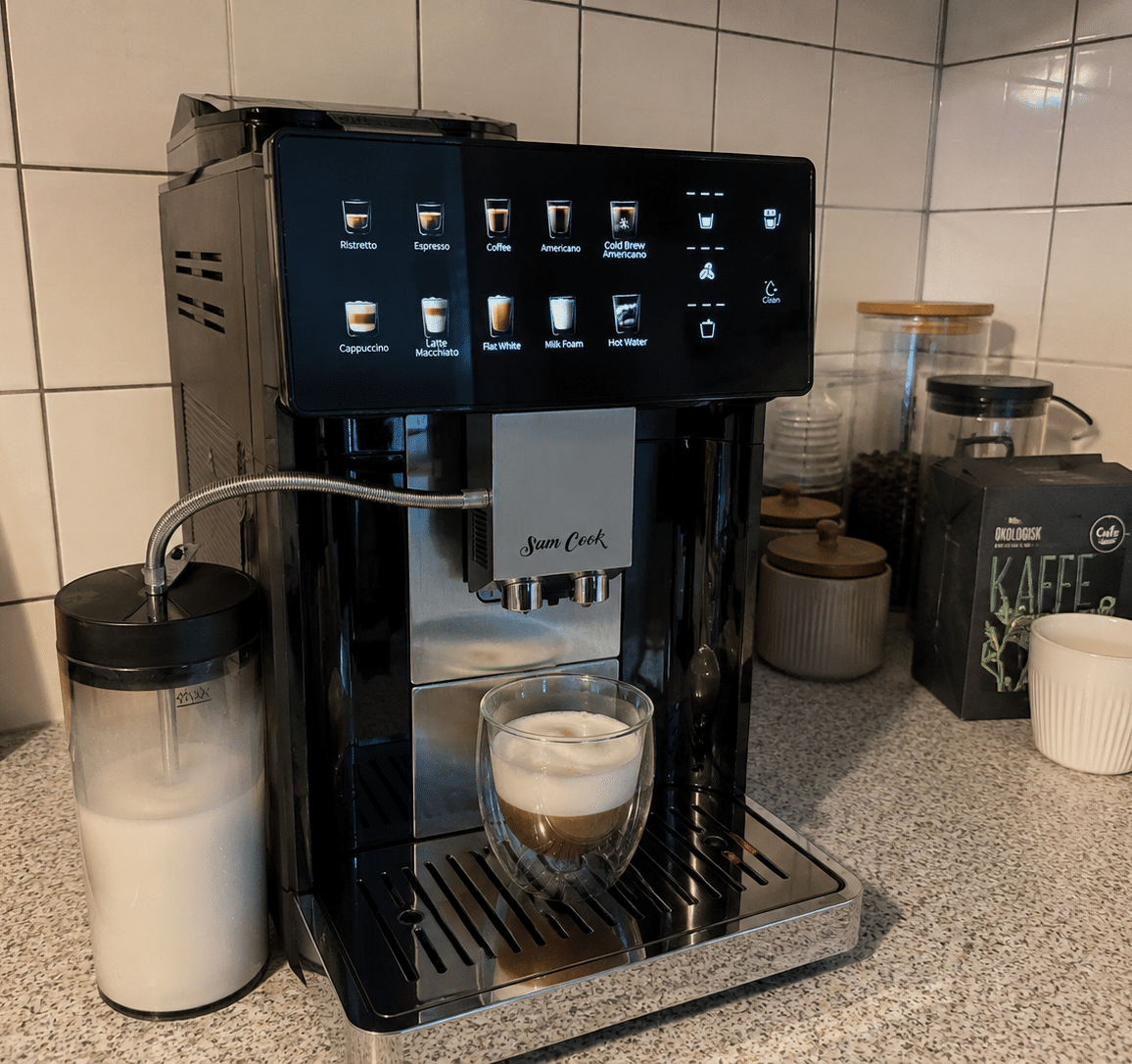 Sam Cook MasterChef line GrandCafe™ kaffemaskin